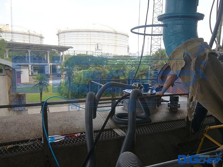 高压水铁路罐车自动清洗系统