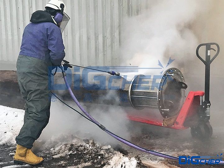 超高压清洗机清洗换热器