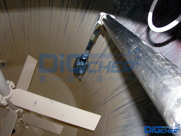 创盈容器高压水自动清洗系统执行机构