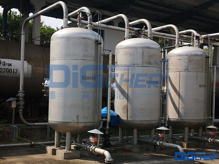 创盈石油化工铁路罐车自动化清洗系统回收罐