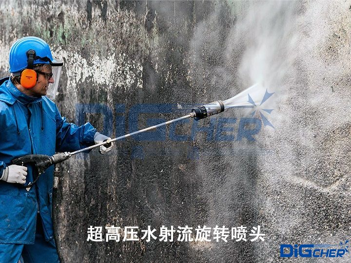 超高压水射流旋转喷头