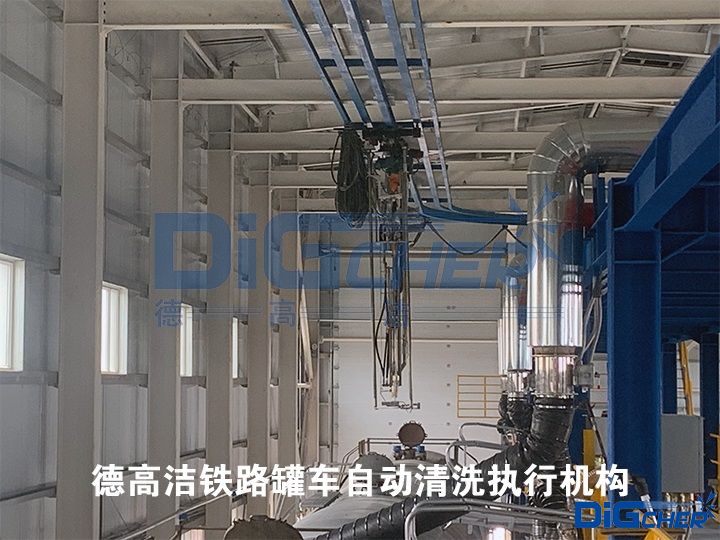 创盈铁路罐车自动清洗执行机构