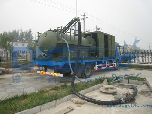 管道抽排清洗车