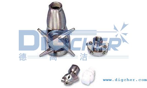 三维旋转喷头