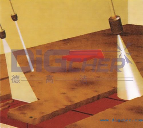 圆形喷嘴及旋转喷头工作效率对比